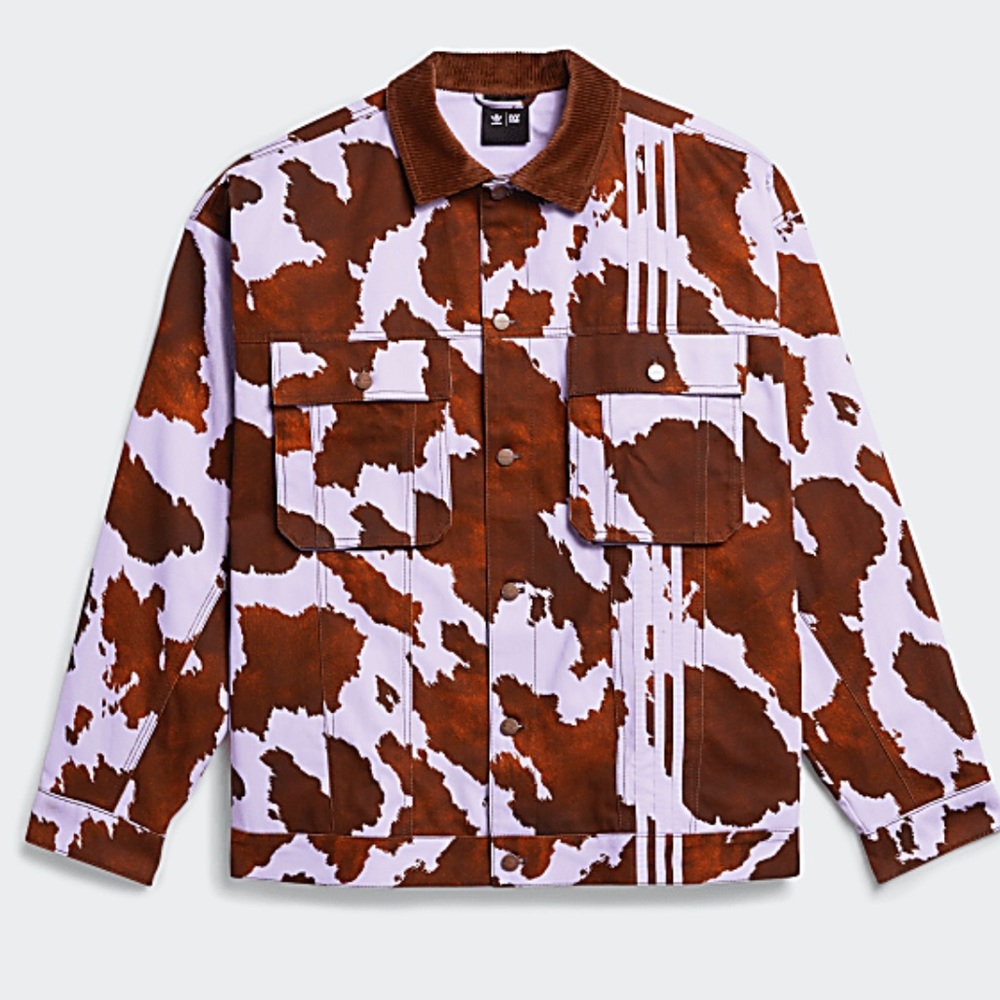 Ivy Park Adidas Cow print denim Jacket